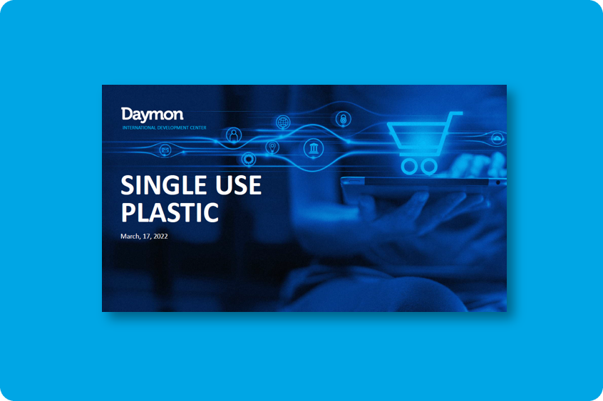 QA & Sustainability – Single-Use Plastics