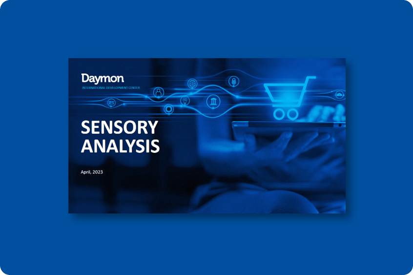 QA & Sustainability –   Sensory Analysis