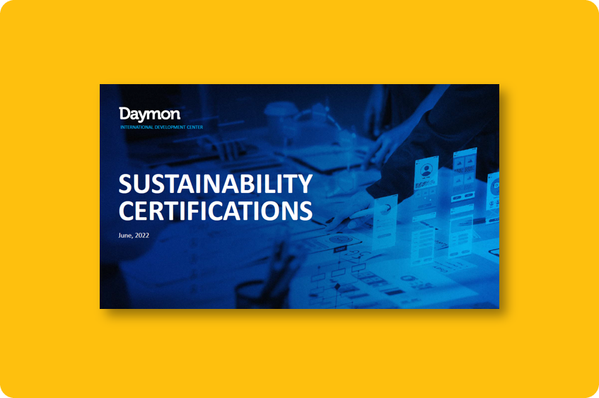 QA & Sustainability – Sustainability Certifications
