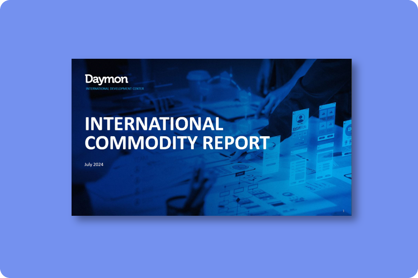 International Commodity Report July