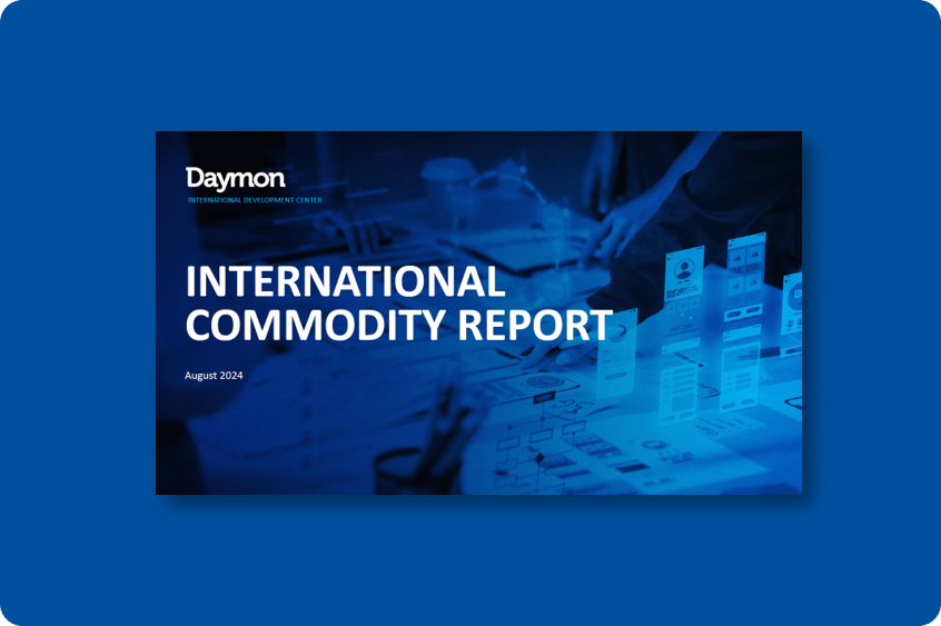 International Commodity Report August